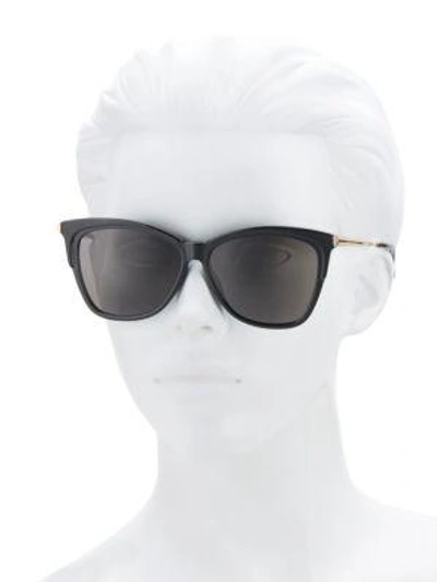 Shop Givenchy 57mm Square Sunglasses In Black White