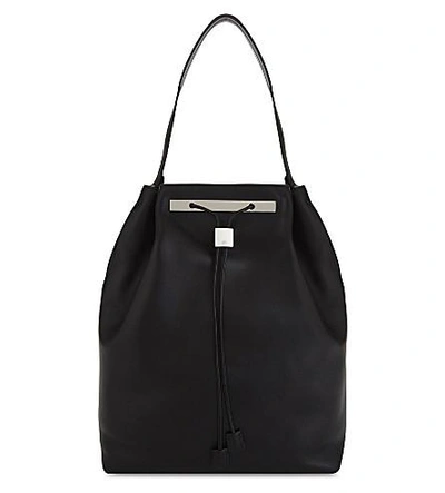Shop The Row Black Leather Backpack
