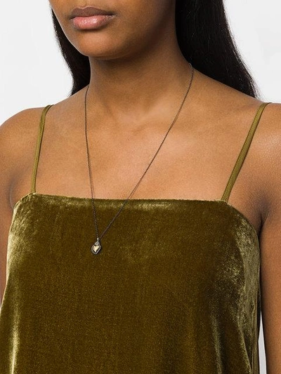 Shop Ugo Cacciatori Tiny Ex Voto Pendant Necklace In Metallic
