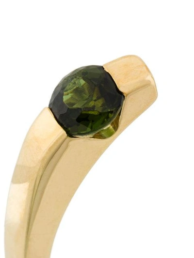 Shop Aliita Cuff Ring In Green