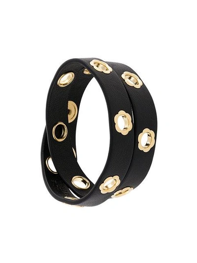 Shop Ferragamo Flower Wrap Bracelet