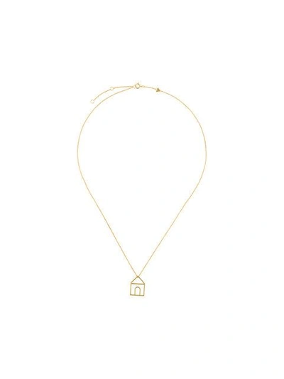 Shop Aliita House Pendant Necklace - Metallic