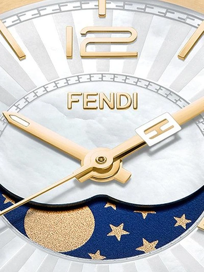 Shop Fendi Momento  Watch - Metallic