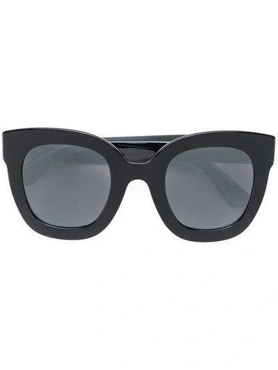 Shop Gucci Oversized Cat Eye Sunglasses