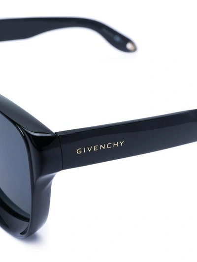 Shop Givenchy Tinted Square Sunglasses In Black