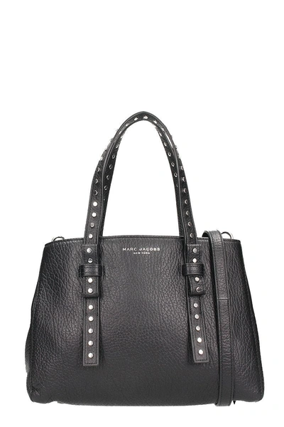 Shop Marc Jacobs Mini T Bag In Black