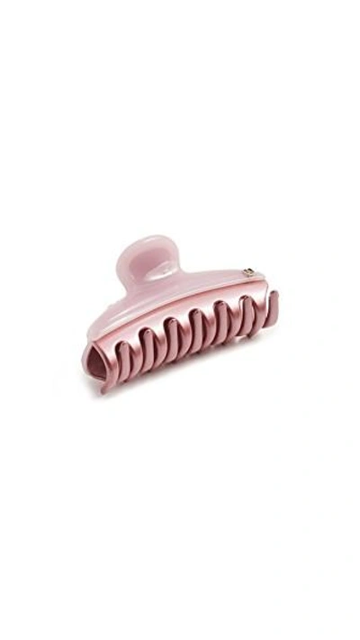 Shop Alexandre De Paris Pince Medium Hair Clip In Pink