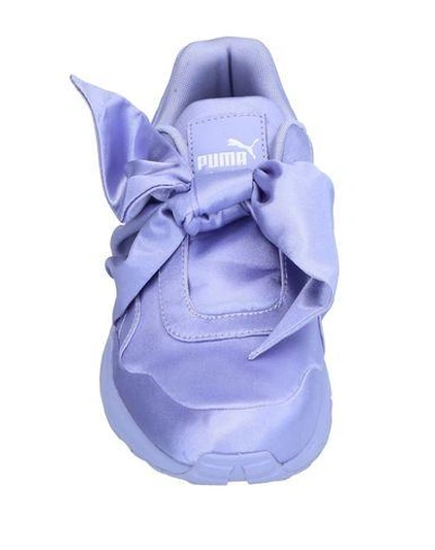 Shop Fenty X Puma Sneakers In Lilac