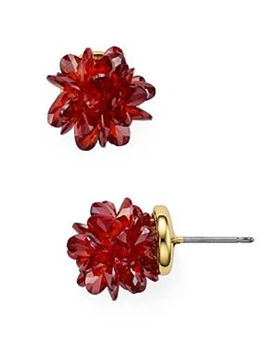Shop Kate Spade New York Rock Candy Stud Earrings In Red