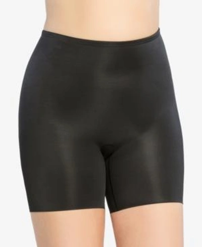 Shop Spanx Women's Plus Size Power Conceal-her Mid-thigh Short 10131p In Very Black