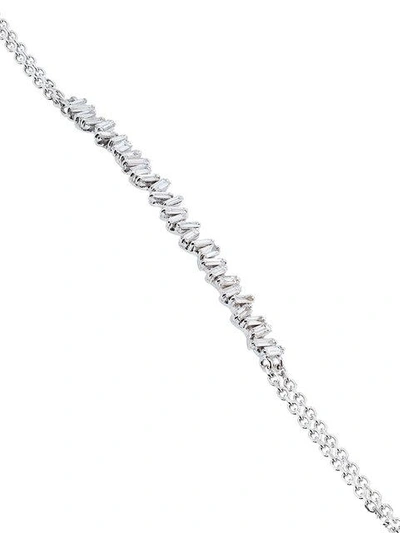Shop Suzanne Kalan Diamond Chain Choker In White