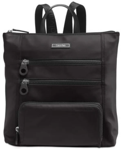 Shop Calvin Klein Athleisure Medium Backpack In Black