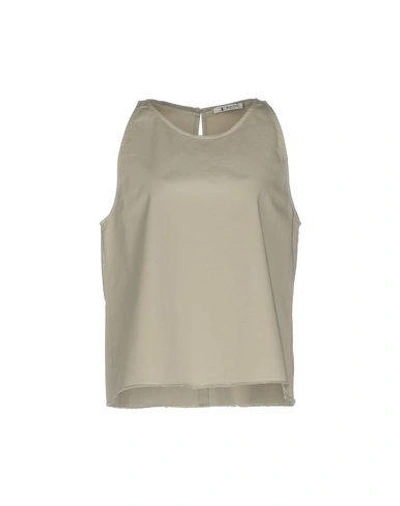 Shop Barena Venezia Top In Grey