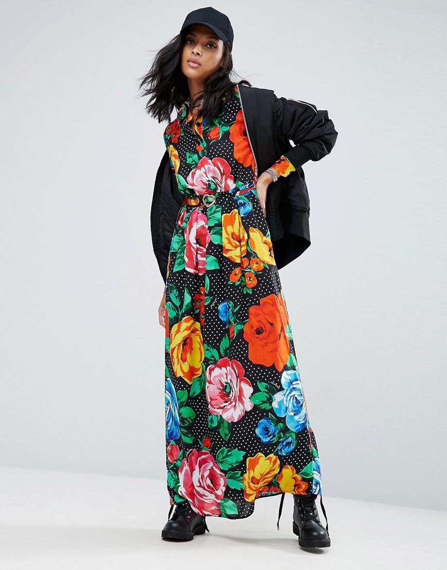 moschino maxi dress