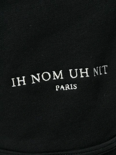 Shop Ih Nom Uh Nit Logo Track Shorts - Black
