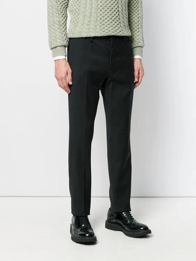 Shop Prada Slim-fit Trousers