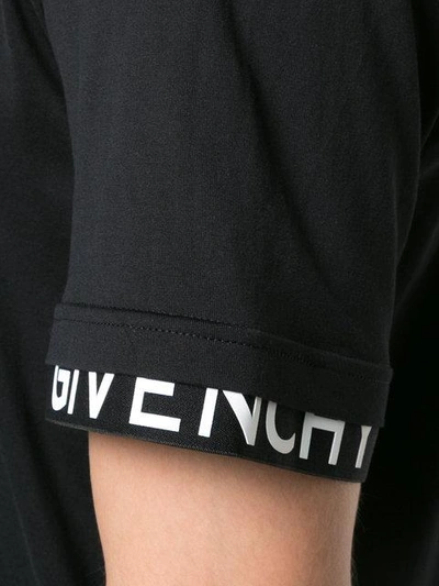 Shop Givenchy Logo Trim T-shirt