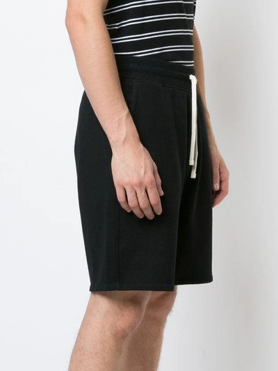Shop Reigning Champ Terry Track Shorts - Black