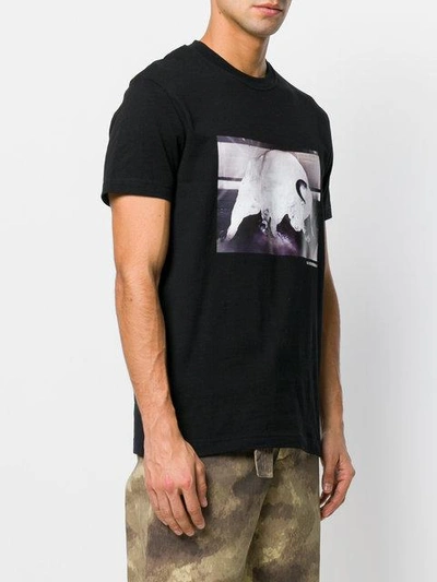 Shop Blood Brother X Liberty Exclusive Bull T-shirt - Black