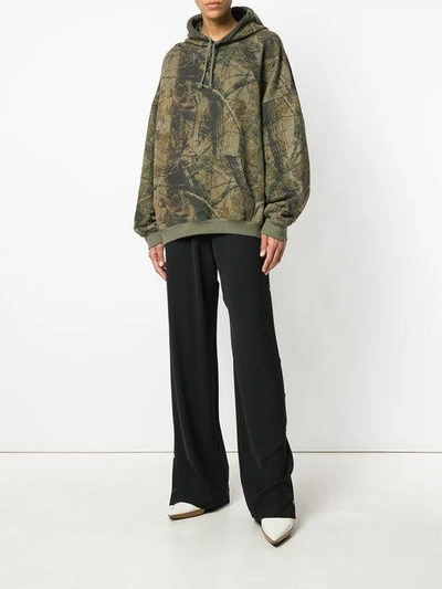 Yeezy Season 5 Forest Print Oversized Hoodie In Cpn21 | ModeSens