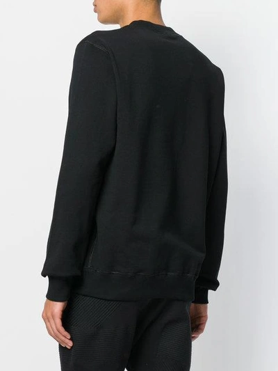 Shop Dolce & Gabbana Branded Sweatshirt - Black