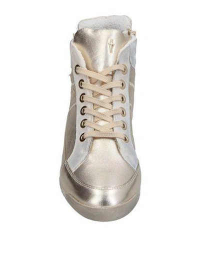 Shop Cesare Paciotti 4us Sneakers In Platinum