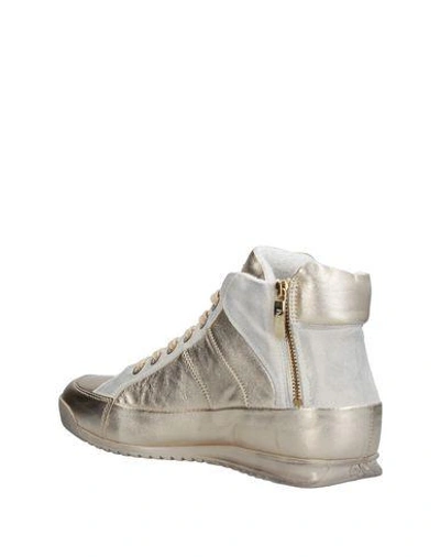 Shop Cesare Paciotti 4us Sneakers In Platinum