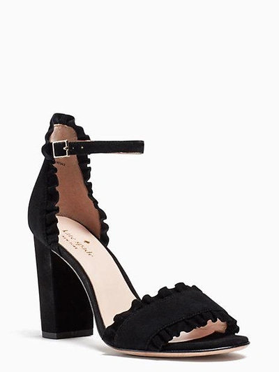 Shop Kate Spade Odele Heels In Black