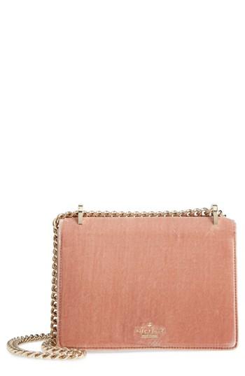 kate spade velvet clutch