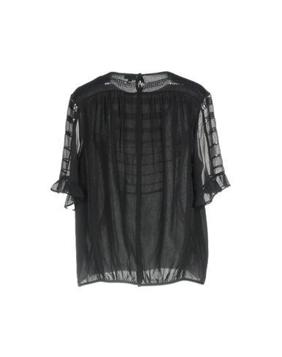 Shop Intropia Blouses In Lead