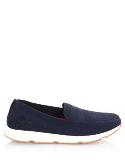Shop Swims Breeze Leap Slip-on Loafers In Navy
