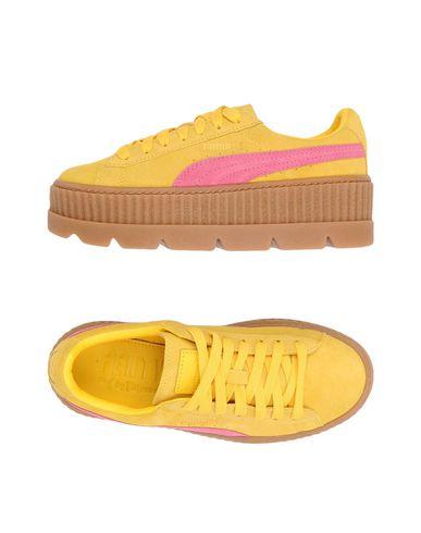 Puma Cleated Suede Creeper Sneakers 