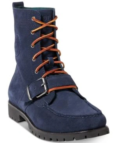 Polo Ralph Lauren Men's Ranger Suede Boots Men's Shoes In Midnight |  ModeSens