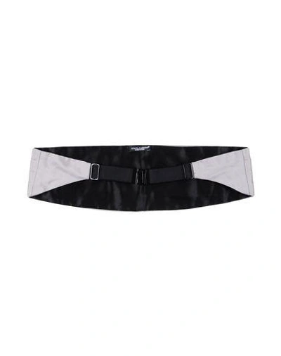 Dolce & Gabbana Belts In Grey