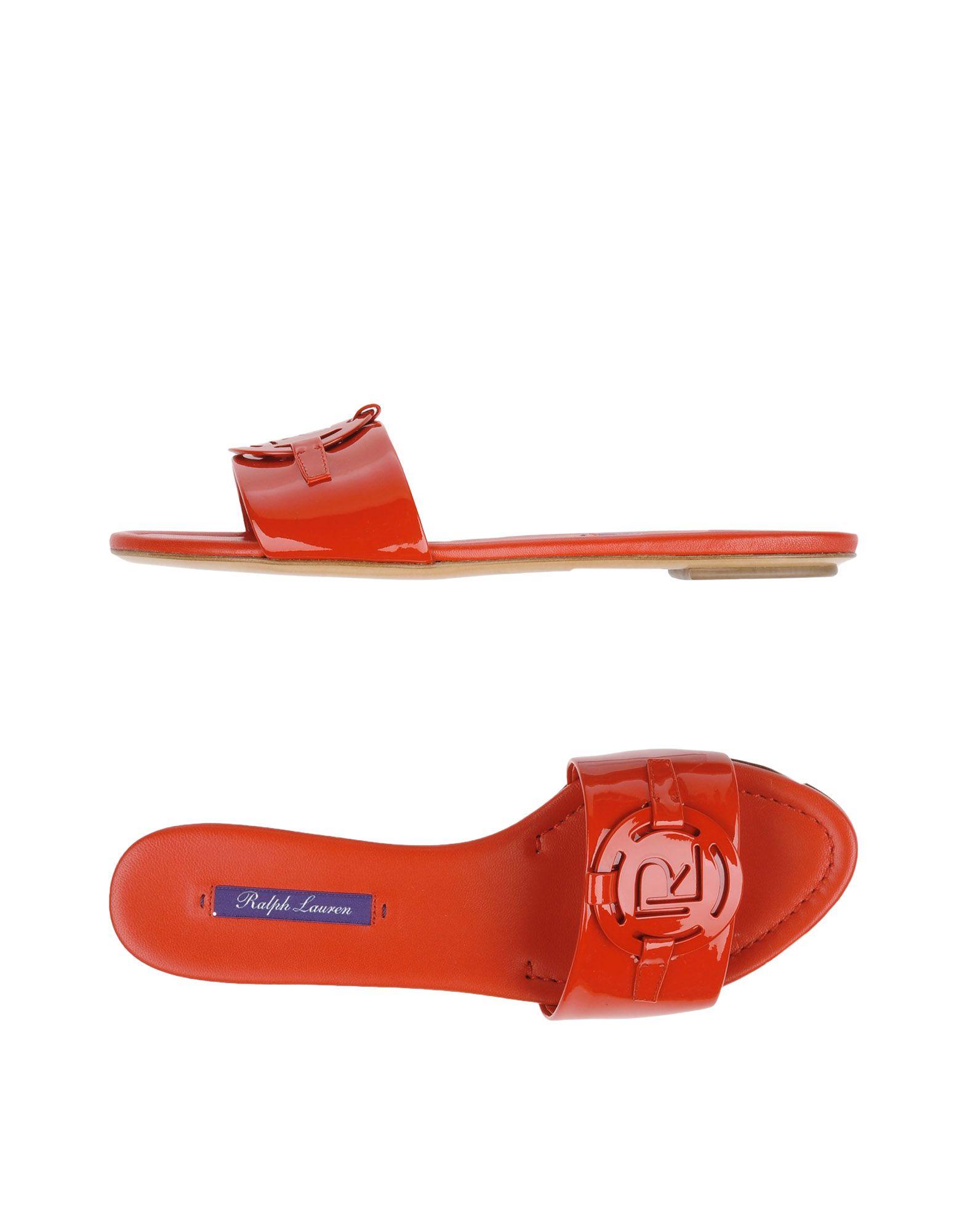 ralph lauren red sandals
