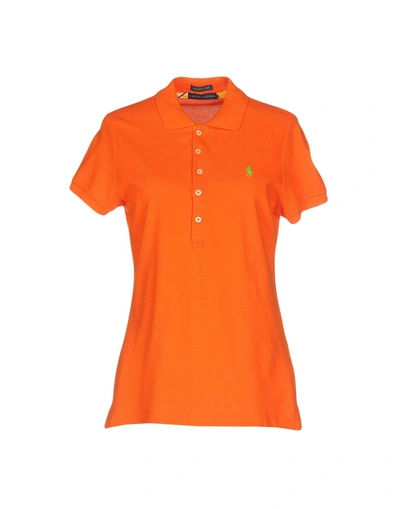 Shop Ralph Lauren Polo Shirt In Orange