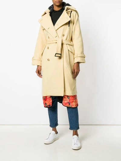 Shop Facetasm Classic Trench Coat In Neutrals