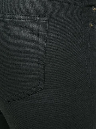 Shop Saint Laurent Classic Skinny Jeans - Black