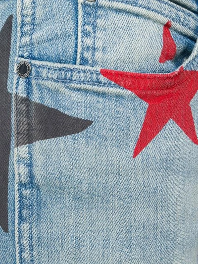 Shop Stella Mccartney Stars Skinny Boyfriend Jeans In Blue