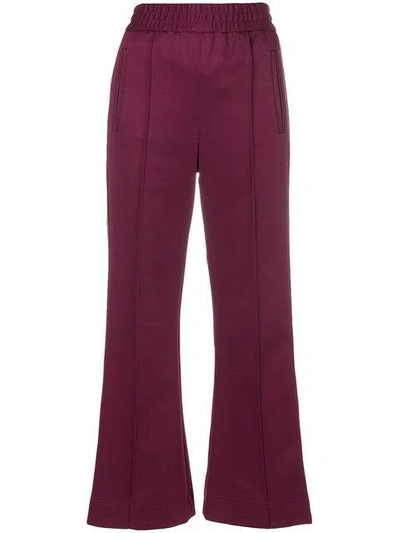 Shop Marc Jacobs Runaway Track Pants - Red
