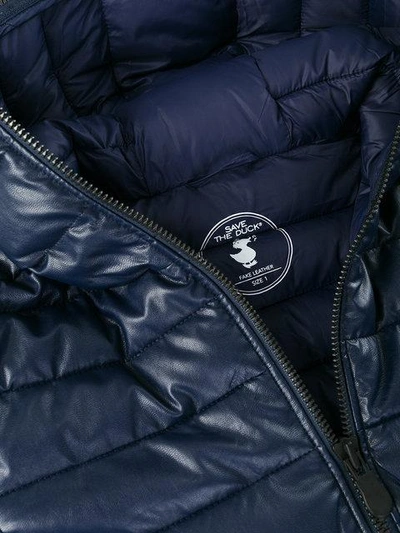 Shop Save The Duck Capp Puffer Jacket In Blue
