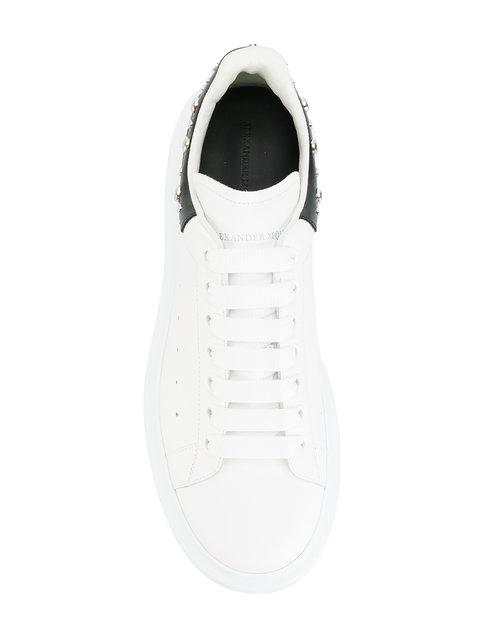 Alexander Mcqueen Men's Larry Leather Lace-up Platform Sneakers With ...