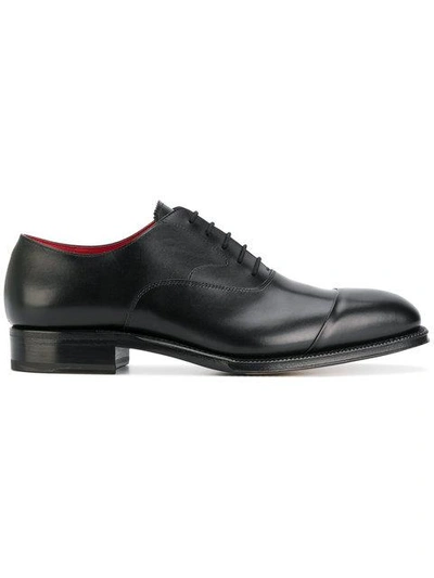 Shop Alexander Mcqueen Derby Shoes In Black