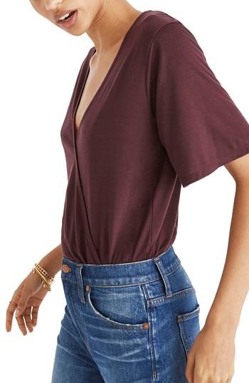 madewell wrap bodysuit