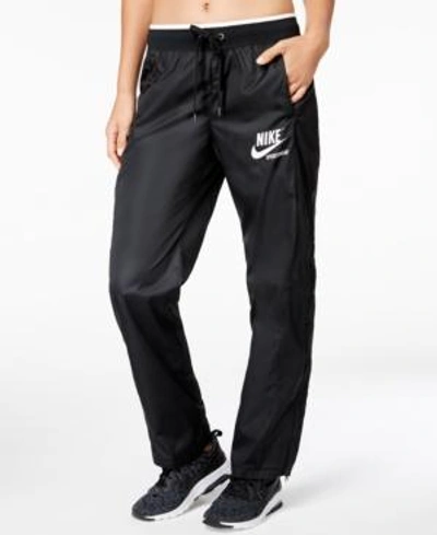 Shop Nike Sportswear Lightweight Pants In Black