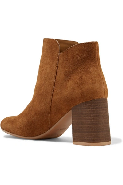Shop See By Chloé Suede Ankle Boots In Light Brown