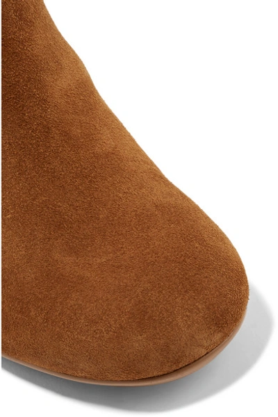Shop See By Chloé Suede Ankle Boots In Light Brown