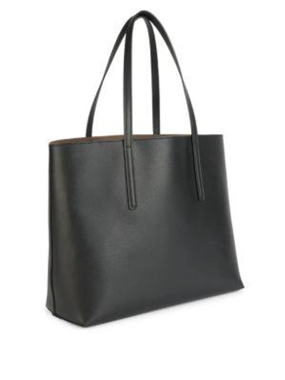 Fendi Black Logo Shopper Tote Bag 104f45