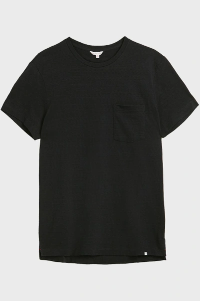 Shop Orlebar Brown Sammy Cotton T-shirt In Black