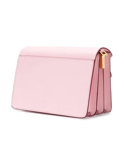 Shop Marni Medium Trunk Shoulder Bag In Pink